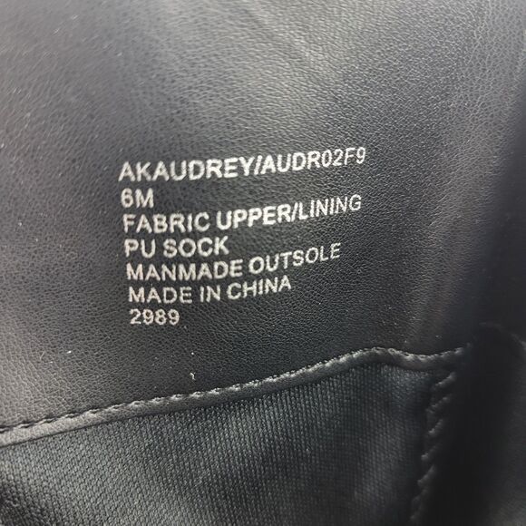 Anne Klein Audrey knee high Riding Boot Black Size 6M - Picture 2 of 13